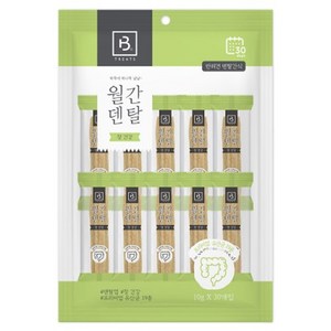 브리더랩 강아지 월간 덴탈껌 30p, 장건강, 300g, 1개