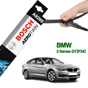 BMW 3 GT F34 와이퍼세트 2013.06~ BMW320d 328i 320i 보쉬에어로트윈 600/475mm A929S