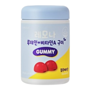 레모나 루테인 + 비타민A 구미, 60정, 240g, 2개