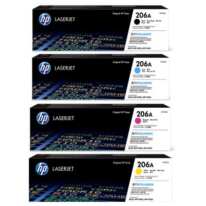 HP Colo Lasejet Po M255nw 정품인증토너 4색1세트(검정 빨강 파랑 노랑), 1개, 검정+칼라