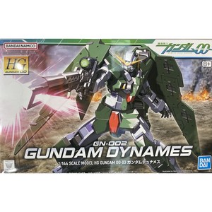 반다이 HGOO03 1:144 Gundam Dynames BD151920, 1개