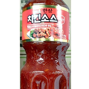 한상 참마시푸드 매운맛 치킨소스 치킨양념소스 2.1K 치킨양념, 8개, 2.1kg