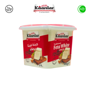 Soft Feta Cheese Peynir Halal Kaanlar Turkiye 할랄 소프트 페타 치즈 페이니르 칸라르 터키, 1개, 500g