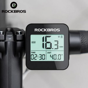 자전거 네비게이션 ROCKBROS 컴퓨터 GPS 속도계 도로 MTB 방수 자동 디지털 스톱워치 사이클링 주행 거리계, 1)29210017001, 1개