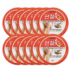 웰빙헬스 관절애 바르는 마사지크림 100g 12개