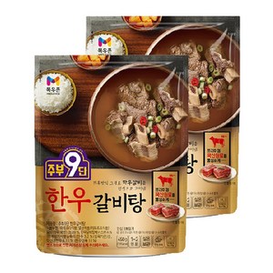 목우촌 주부9단 한우 갈비탕 450g x 2봉, 2개