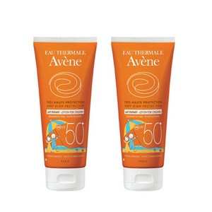 아벤느 선 레 앙팡 선크림 SPF50+ PA+++, 100ml, 2개