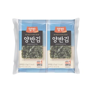 동원 양반김 4호 2.5g x 8봉 x 12개 (총 96봉), 상세 설명 참조