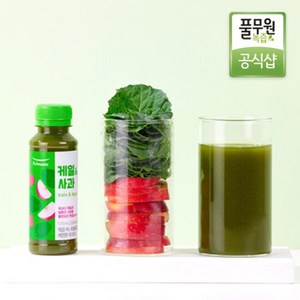 풀무원녹즙 매일배송 케일&사과 4주분(월-금) 총20병, 20개, 130ml