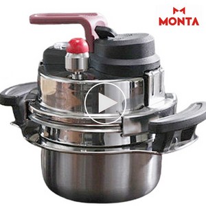 [슈퍼HOT][MONTA] 2024년 신형 몬타 원터치 누룽지 가마솥 1.4L(3-4인용), 1.4L, 1개