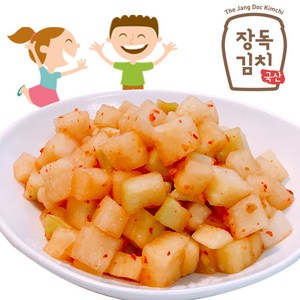 [장독 어린이깍두기] 어린이들에게 인기만점 영유아용 깍두기 HACCP 2kg 5kg 10kg, 1개