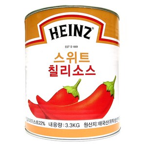 푸드올마켓_ 하인즈 스위트칠리소스 3.3kg /태국산, 1개