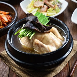 오케이덕 능이 삼계탕 찐한국물 닭한마리가 통째로 몸에 좋은 보양식 1.2kg, 3개