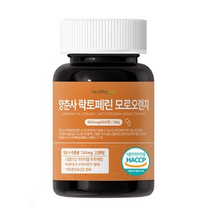 양춘사 락토페린 모로 오렌지 식약처 HACCP 인증 바나바잎 추출물 정, 1개, 60정