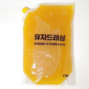 유자드레싱 2kg, 1개