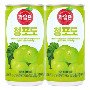 해태 과일촌 청포도 175ml x90캔, 90개