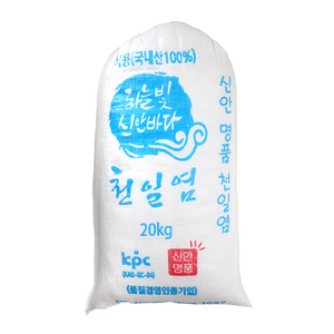 천일염, 20kg, 3개