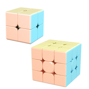 1+1 파스텔 큐브 3x3 2x2 세트 333 222 3*3 퍼즐, R69061A(파스텔1+1, 1개