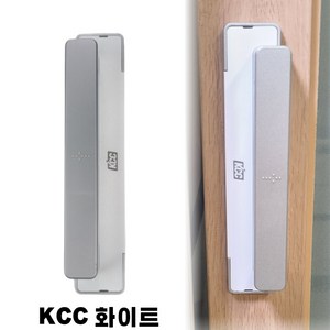 KCC 창문손잡이 샷시손잡이(고정형)kcc제품(블랙 그레이 색상), 1개