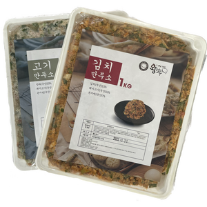 그 옛날 1947 왕 만두 김치만두소1kg, 1개, 1kg, 김치만두소