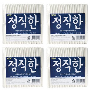 정직한패드 (90 x 65cm) 초특대형 100g 중대형견용 20매 x 4팩