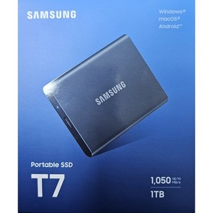 삼성전자 T7 Potable USB 3.2 Gen2 외장SSD 1TB 타이탄그레이, 타이탄 그레이