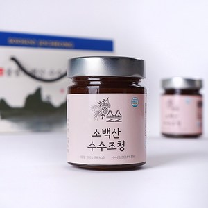 단양 솔솔 수수조청 국산100%, 840g, 1박스