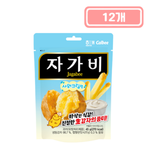 해태 가루비 자가비 사워크림맛, 12개
