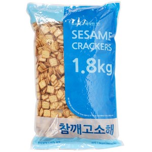 신흥제과 행복 참깨고소해 크래커, 1.8kg, 3개