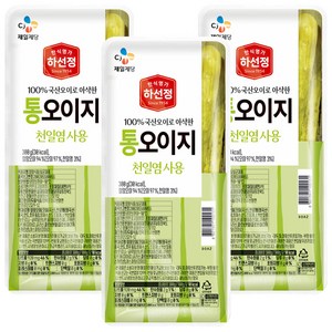 (냉장)[하선정]통오이지, 3개, 300g