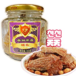 [천천중국식품] 꽝씬 향라 갈치 통조림 180G 향라 칼치, 1개