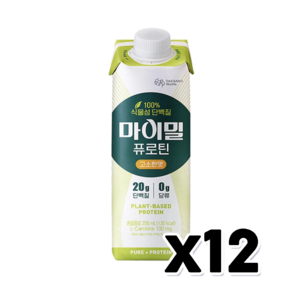 대상웰라이프 마이밀 고소한맛, 250ml, 12개