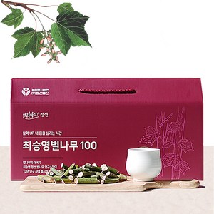 강원도 토종 벌나무즙 100 벌나무 엑기스 진액 효능 최승영 100ml 정선 송약초, 60개