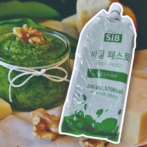 냉동 선인 바질페스토 500g / 아이스박스 기본제공, 1개