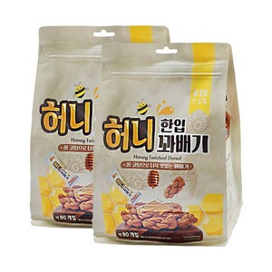 한입 허니 꽈배기, 520g, 2개