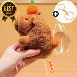 몽드네 카피바라 인형 열쇠고리 키링 키홀더 가방 액세서리 8종 택1, 1개, 흔들 꼬리