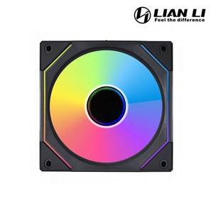 리안리 UNI FAN SL-INF 120 RGB 리버스 BLACK (1PACK), 1개