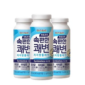 파스퇴르 쾌변요구르트 저지방 플레인 (식이섬유 7500mg+유산균1000억), 150ml, 20개