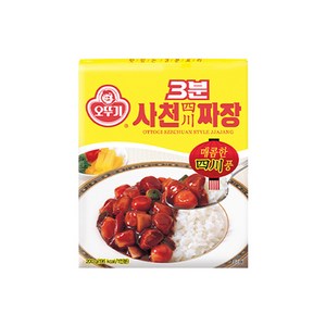 오뚜기 3분 사천짜장, 200g, 24개