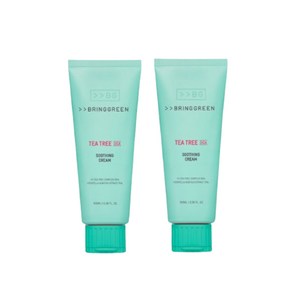 브링그린 티트리 시카 수딩 크림 플러스 100ml 2개, 1ml, 1개