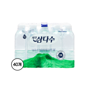 제주삼다수, 500ml, 40개