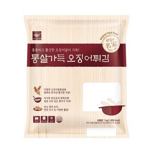 사옹원 대용량 통살가득 오징어튀김 1kg 튀김공방, 1개