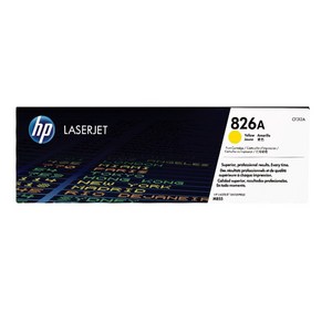 HP 정품 토너 No.826A CF312(AC) M855 M855dn M855xh, 노랑, 1개