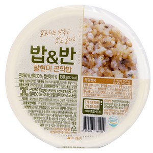 밥앤반 찰현미 곤약밥, 150g, 12개