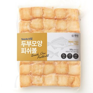 씨즈원 - 두부모양 피쉬볼, 1개, 500g