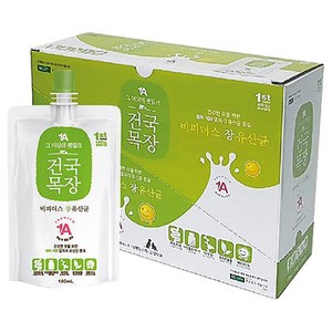 건국유업 건국목장 펫밀크, 비피더스 장, 180ml, 10개