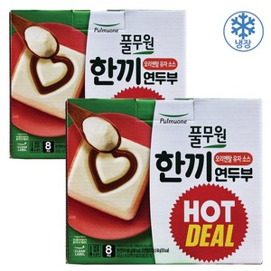 풀무원 한끼 연두부, 118g, 16개