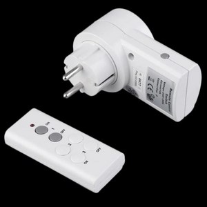 230W Wieless Remote Contol Socket House Powe Outlet Light Switch Euoplug EU Connecto Plug Lamp, [01]CHINA, 1개