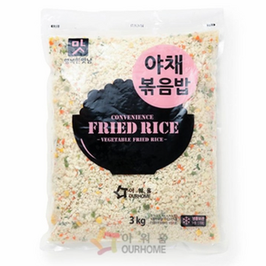 아워홈 행복한맛남 냉동 야채볶음밥 3kg, 1개