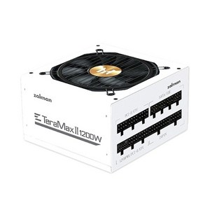 잘만 TeaMax II 1200W 80PLUS Gold 풀모듈러 화이트 ATX 3.0 PCIE5